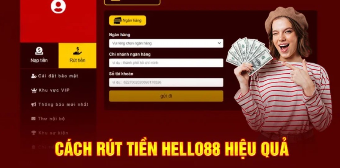 Một số lưu ý quan trọng khi tiến hành rút tiền Hello88