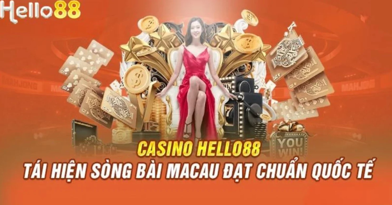 Đánh giá ưu điểm tạo nên sảnh game Casino Hello88 chuyên nghiệp